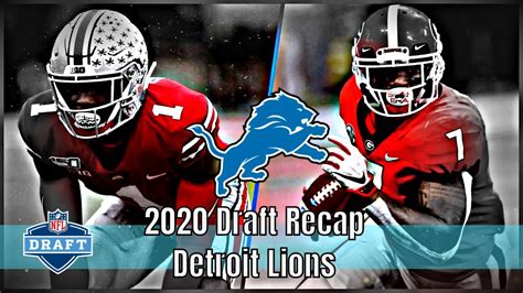 detroit lions draft 2020